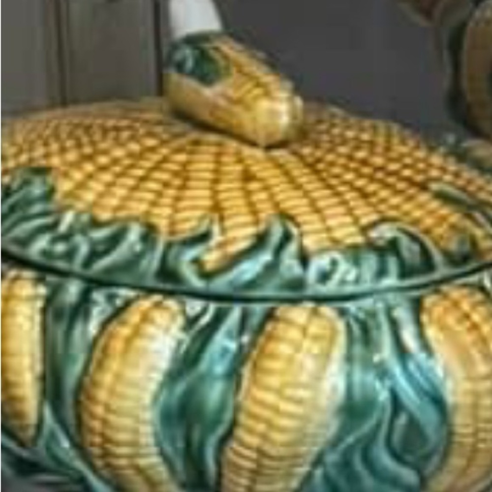 Portugeuse Ceramic Corn Design Serveware by Bordello